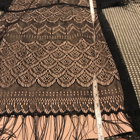 BeBe Lace Overlay Dress - Picture 6 of 6